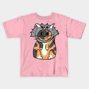 Dino Cat Kids T-Shirt